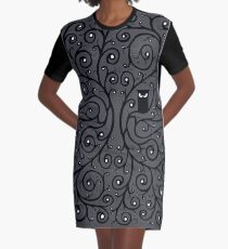 The Owl Graphic T-Shirt Dress