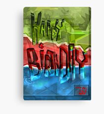 Happy Birthday Canvas Print