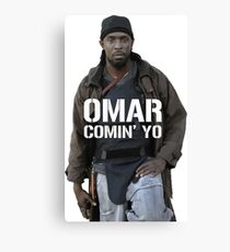 Omar Comin' Yo Canvas Print