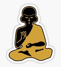 buddha blue boudha blue Sticker