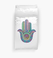 Hamsa hand Duvet Cover