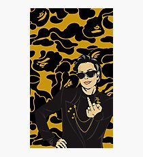 kris jenner x camo gold Photographic Print