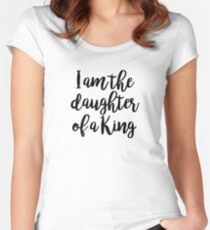 Christian Quote Women's Fitted Scoop T-Shirt
