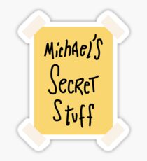Michael's Secret Stuff Sticker