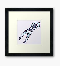 Swimming Framed Print