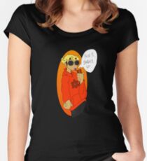 "Kick it, Barack" Women's Fitted Scoop T-Shirt