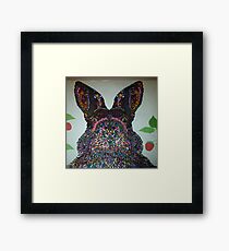 Adorable Bunny Gelpen Art Framed Print