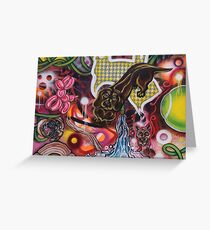 HoundsTooth Greeting Card