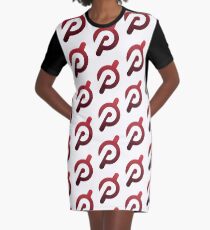 Peloton Farbverlauf T-Shirt Kleid