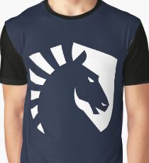 Team Liquid Logo White Graphic T-Shirt
