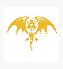 Tri-force Dragon Photographic Print