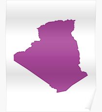 Algerien Liebe in Berry Poster