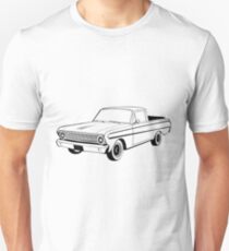 1964-65 Ford Ranchero Truck Mens T-Shirt Slim Fit T-Shirt