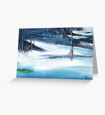 Icescape 3 Greeting Card
