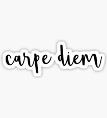 carpe diem Sticker