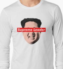Supreme Leader Un - Kim Jong Un Parody T-Shirt Long Sleeve T-Shirt