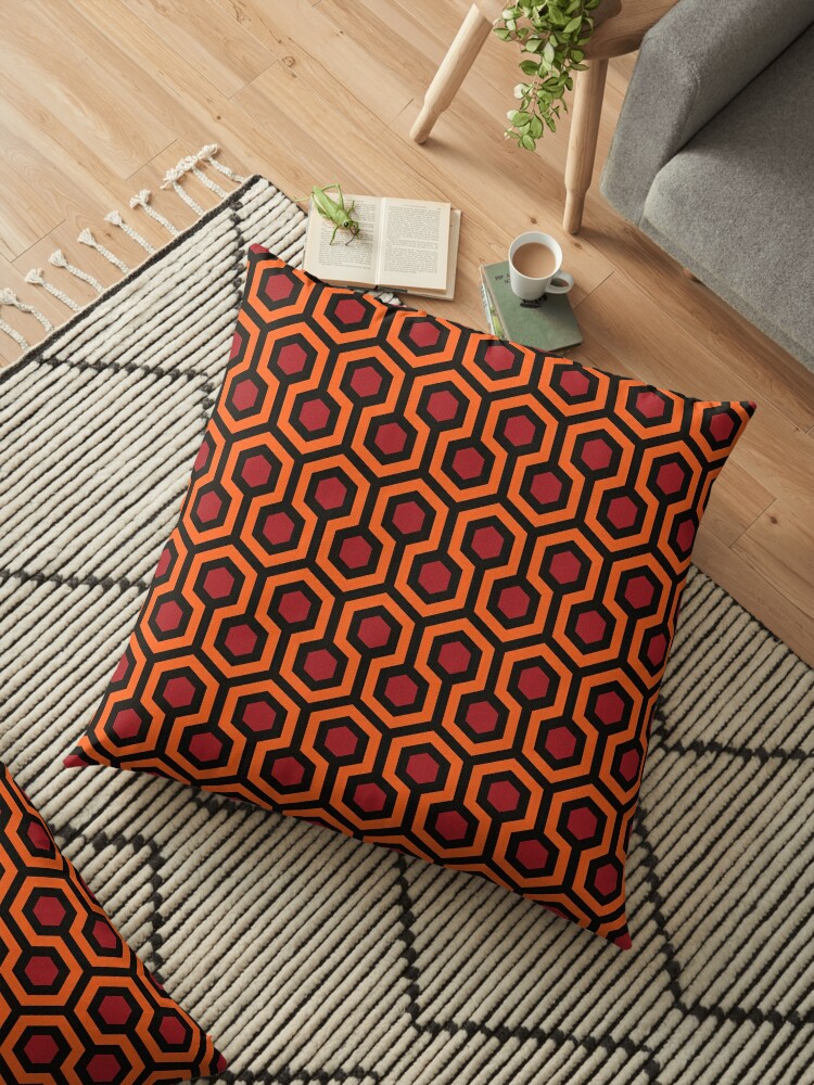 Hi Res The Shining Overlook Hotel Room 237 Carpet Pattern Floor Pillow By Goatboyjr