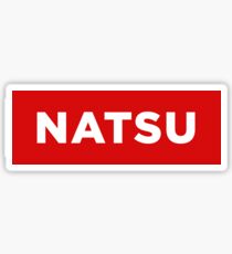 Natsu Sticker