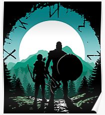 Kratos und Sohn Poster