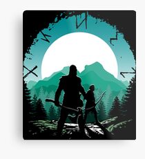 Kratos and son Metal Print