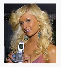 Flip Phone Paris Photographic Print