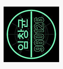 Monsta X - The Connect Style Circle Logo Edit (I.M) Photographic Print