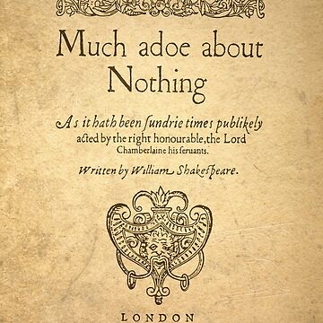 Imagen de la obra Shakespeare. Much adoe about nothing, 1600 de bibliotee