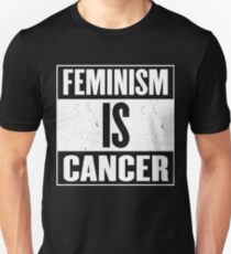 Feminismus ist Krebs Slim Fit T-Shirt