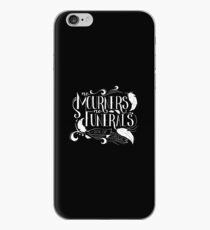 Vinilo o funda para iPhone Tipografía "No Mourners. No Funerals"