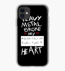 Fall Out Boy Centuries - Heavy Metal Broke My Heart iPhone Case
