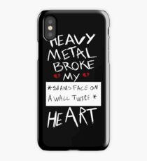 Fall Out Boy Centuries - Heavy Metal Broke My Heart iPhone Case