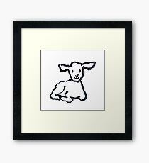 Little Lamb Framed Print