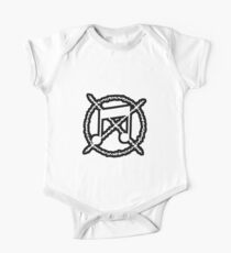 Noise Not Music White Outlined One Piece - Short Sleeve