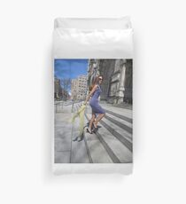 Fashion shoot Duvet Cover