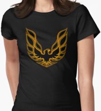 Pontiac Firebird Graphic Logo Women's Fitted T-Shirt