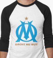 olympique marseille Men's Baseball ¾ T-Shirt