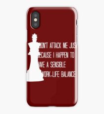 The King is Always Right iPhone Case