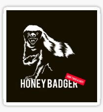 Honey Badger Don't Give A Shit Sticker