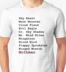Buzzfeed Unsolved - Mothman Unisex T-Shirt