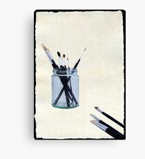 Blank Canvas | Black Canvas Print
