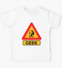 Attention Geek Kids Tee