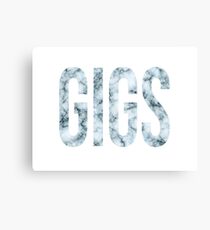 GIGS marble Canvas Print
