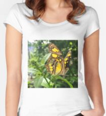 “An Angel’s Wings”, Photo / Digital Painting Women's Fitted Scoop T-Shirt