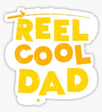 Reel Cool Dad Gift Sticker
