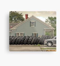 Louisiana Tires Metal Print