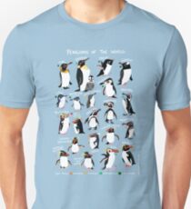 Penguins of the World Unisex T-Shirt