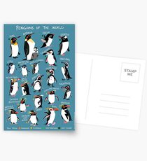Penguins of the World Postcards