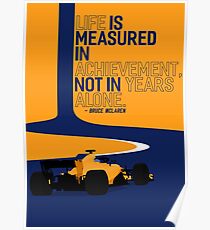 2018 McLaren F1 "Achievement" Poster