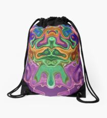 Purple Phoenix - Fly into the Sun Drawstring Bag