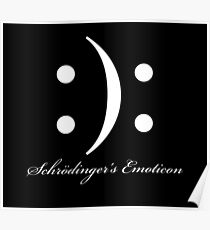 Schrödingers Emoticon 1 Poster